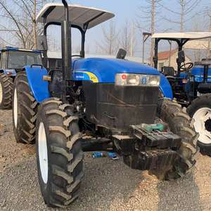 Tractor holland con cargador frontal, maquinaria agrícola usada deutz, SNH754, 75hp, novedad - Product Image 2