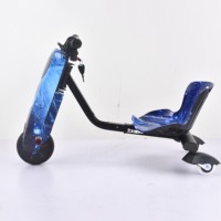 Trottinette Électrique Pliable en Alliage d'Aluminium avec Siège et Deux Roues en PU pour Enfants de 3 à 6 Ans, Livraison Directe d'Usine Chinoise, Vente en Gros