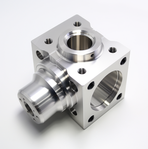 Piezas de mecanizado de fresado CNC personalizadas para equipos industriales Aluminio inoxidable-Brochado de diferentes tipos de materias primas - Product Image 1