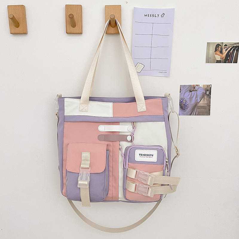 Purple Single Shoulder Bag