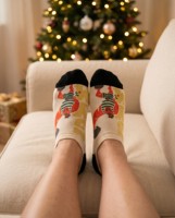 Chaussettes d'été personnalisées avec logo, design de revers et de semelle, respirantes et anti-humidité pour les passionnés de fitness