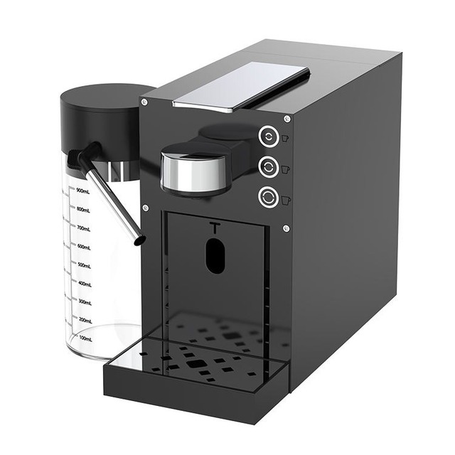 Wholesale 1400W Wide Capsule Selection 20 Bar Italian Espresso Coffee Maker 3 in 1 Coffee Capsule Machine with Milk Tank