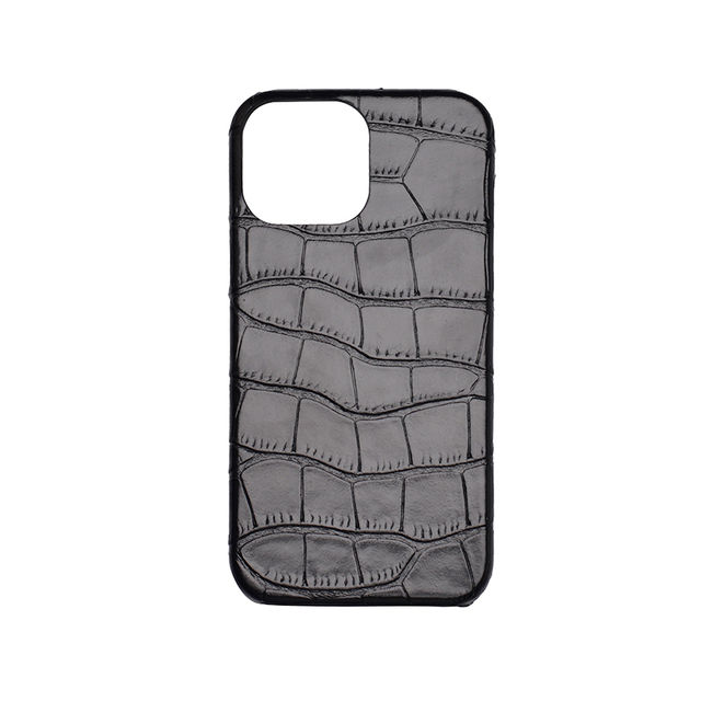 Custom Croco-Embossing Pattern Leather Phone Case Elegant Ultra Slim Leather Case Mobile Phone for Iphone case