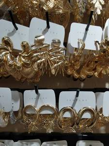 Pendientes de Oro africano con estilo, joyería barata, descuento - Product Image 2