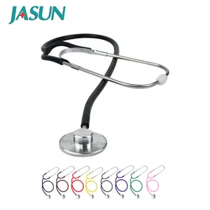 JASUN 도매 의료 금속 Estetoscopio 단일 헤드 청진기 가족 용