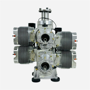 เครื่องยนต์โดรนเบนซินแบบปรับแต่งได้ 66cc 120cc 170cc 222cc 351cc 360cc 560cc 550cc 700cc สำหรับ RC UAV แบบสองสูบ 2 จังห<span class=keywords><strong>ว</strong></span>ะ - Product Image 4