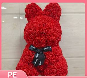 AYOYO OEM Rose Lapin Simulation Fleur Immortelle Mousse Rose <span class=keywords><strong>Maman</strong></span> Cadeau Fête des Mères 2026 - Product Image 2