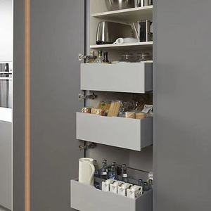 ตู้เสื้อผ้าอลูมิเนียมอัลลอยด์ ประตูบานเลื่อนหรือบานพับ และตัวปรับแผงตรง - Product Image 1