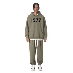 <span class=keywords><strong>Tuta</strong></span> serigrafica personalizzata Vintagestreetwear da uomo <span class=keywords><strong>tuta</strong></span> oversize pantaloni della <span class=keywords><strong>tuta</strong></span> e felpa con cappuccio ampio cotone corto <span class=keywords><strong>bianco</strong></span> semplice - Product Image 2