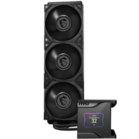 MSI MEG CORELIQUID S360 360 Radiador enfriador de agua de CPU integrado Soporte de enchufe AMD AM4/FM2 +/FM2/FM1/AM3 +/AM3/AM2 +/AM2
