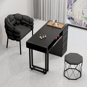 Ensemble de chaises de table de <span class=keywords><strong>manucure</strong></span> modernes, élégantes et nordiques Offre Spéciale le salon des ateliers d'ongles. - Product Image 4