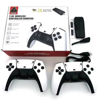 Console de jeu vidéo M8 PRO avec 2 manettes de jeu, joystick, gamepad, lecteur de jeux rétro 4K HD, boîte de jeu Android TV Stick pour les cadeaux d'enfants