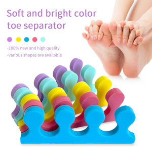 Ferramentas Profissionais de Pedicure por Atacado, Separadores de Dedos em EVA Premium com 3 Furos - Product Image 6
