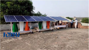 Usage domestique 200w 600w système hybride éolien et solaire maison résidentielle en gros axe vertical éolienne - Product Image 2