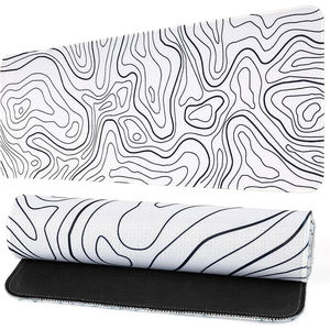 Alfombrillas de Escritorio Rectangulares de Goma Personalizadas y Alfombrillas de Ratón Impermeables para Juegos con Embalaje en Caja, Disponibles en Stock - Product Image 1