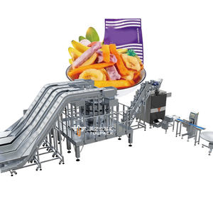 Máquina Empacadora Automática de Frutas Deshidratadas por Congelación, Rebanadas de Limón, Manzana, Pera, Piña, Mango, en Bolsas, con Pesadora Multicabezal - Product Image 1