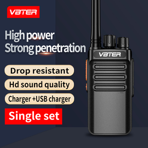 VBTER WBT-V8 Handheld Mobile Radio Portable Hotel <strong>Communications</strong> Device 10km Ran VOX Charging <strong>Analog</strong> Technology Walkie Radios - Product Image 2