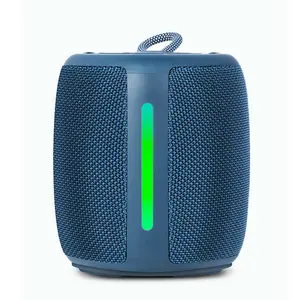 Nuevo altavoz portátil de diente azul Pilar Estéreo Subwoofer de alta fidelidad Altavoz inalámbrico Compatible con tarjeta AUX TF Radio FM