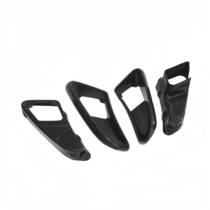 Nuovo Set Prese d'Aria Paraurti Anteriore con Intagli per Scarico in Fibra di Carbonio Umida per <span class=keywords><strong>Porsche</strong></span> Boxster/Cayman 987, <span class=keywords><strong>Accessori</strong></span> per Parti Aerodinamiche di Aggiornamento - Product Image 2