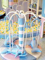 Manège Commercial Moetry pour Enfants, Thème Requin, Aire de Jeux Intérieure, Équipement de Parc d'Attractions pour Enfants, Vente en Gros