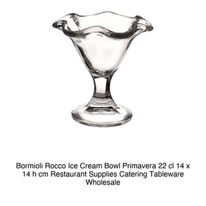 Bol à glace Bormioli Rocco Primavera 22 cl 14 x 14 h cm Fournitures de restaurant Vaisselle de traiteur Vente en gros - Product Image 2