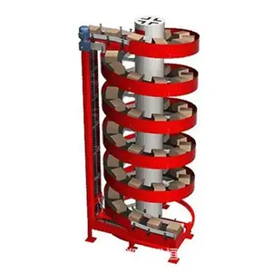 Dikey pistonlu kaldırma konveyör dikey <span class=keywords><strong>Spiral</strong></span> makaralı konveyör - Product Image 4