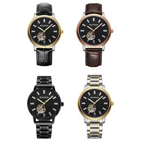 Reloj de Pulsera de Lujo para Hombre, de Alta Calidad, con Caja de Acero Inoxidable, 42MM, Esqueleto, Tourbillon, Mecánico Automático, Correa de Cuero, Analógico - Product Image 2