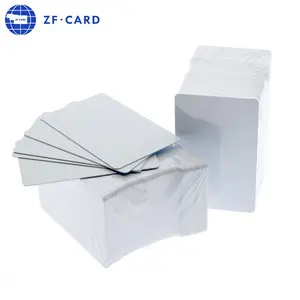 Factory White PVC Hi-Co/Lo-Co Magnetic Stripe Plastic Card For Access Control