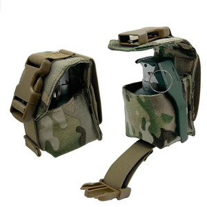 Bolsa Táctica para Granadas Molle, Bolsa Individual para Granadas, Bolsas de Herramientas EDC para Caza, Tiro y Actividades al Aire Libre - Product Image 2