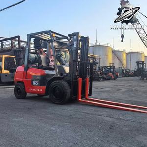 Montacargas TOYOTA FGZN30 de 3 toneladas, montacargas usado de Japón, 3 toneladas, motor 1DZ-2, máquina usada de segunda mano, montacargas con motor de GLP. - Product Image 4