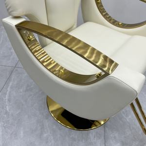 Silla de Peluquería, Silla de Estilismo con Bomba Hidráulica, Silla de Barbería para Muebles de Salón de Belleza - Product Image 6