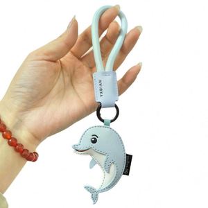 Nuevo Diseño Original de Llavero con Colgante de Muñeco de Tiburón de Dibujos Animados, Lindo y Moderno para Coche - Product Image 5