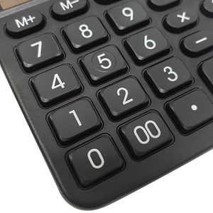 <span class=keywords><strong>Calculatrice</strong></span> antistatique ESD à 12 chiffres ALLESD de couleur noire pour usage en laboratoire électronique et salle blanche (vente en gros) - Product Image 4