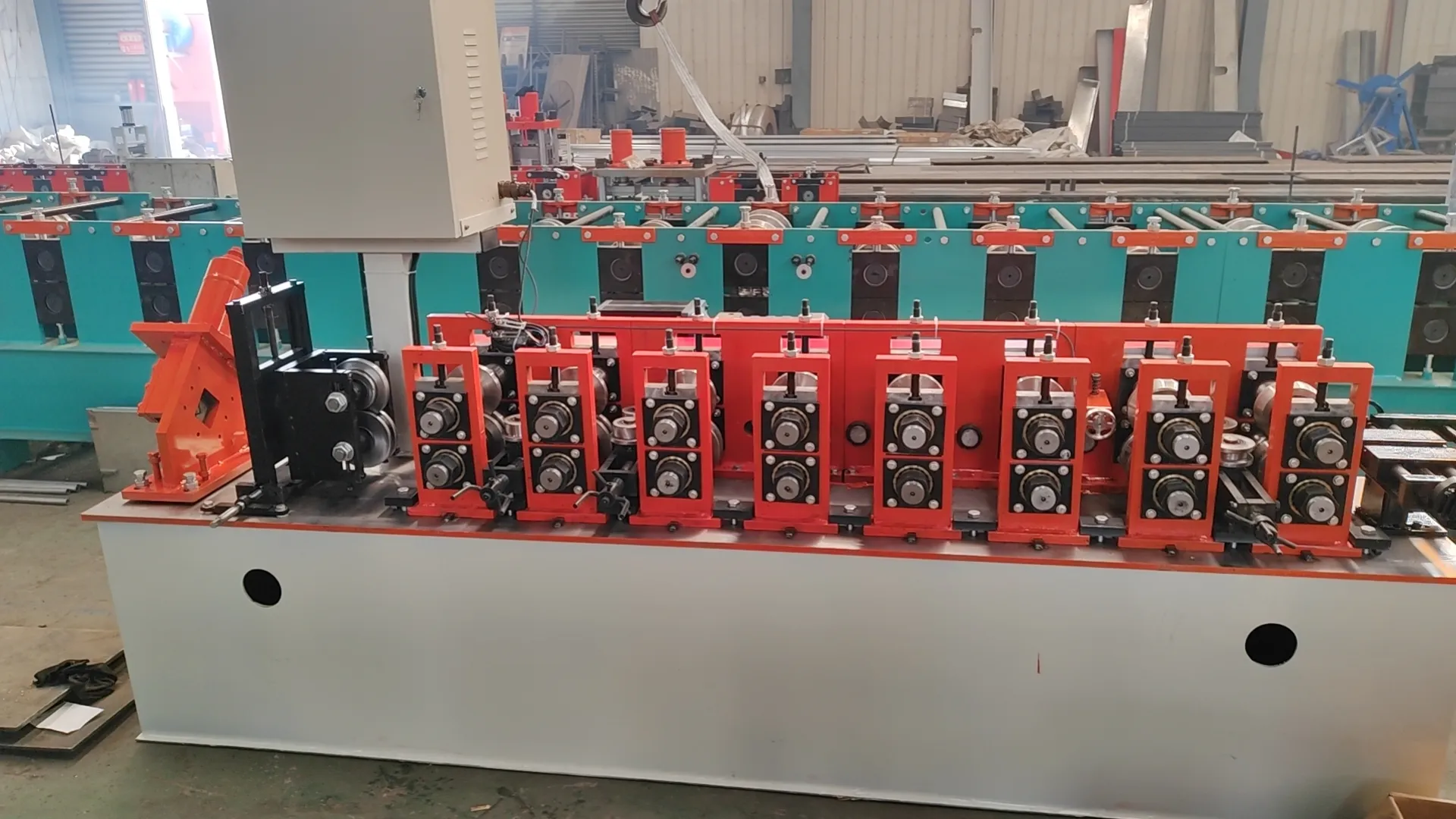 Purlin Roll Forming Machine Automatic Steel Forming Machine Manufacture Of Roll Forming Machine