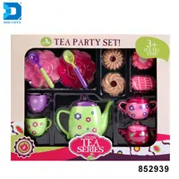 Keuken serie speelgoed kleurrijke plastic kinderen thee party set