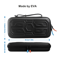 Pour Nintendo Switch 2 : Sac de transport rigide pour console de jeu, télécommande, câble de charge, pochette de rangement, étui de protection, poche pour cartes