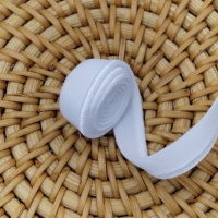 Stock Jacquard Bande de sangle élastique souple 8mm Ceinture en peluche quantité minimale de commande bas 0.8cm Largeur Échantillon gratuit Rouleau emballé pour les textiles de maison