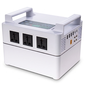 CY‑600W‑02 600W สถานีพลังงานสำรองแบบพกพา จอแสดงผลดิจิตอล LCD พร้อมหูหิ้วคู่ สำหรับสำรองไฟบ้านและใช้สำหรับการเดินทาง - Product Image 4