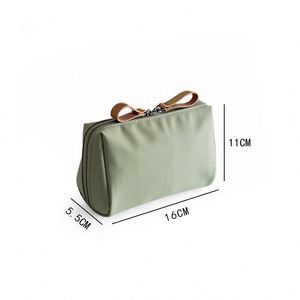 Pochette à pinceaux de maquillage de voyage, pochette cosmétique de haute qualité, organisateur de beauté, mini sac portable pour femmes - Product Image 2