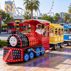 Tren Eléctrico sin Rieles Nova Rides de 24 Asientos para Parques de Atracciones, Tren Eléctrico sin Rieles para Niños - Product Image 4