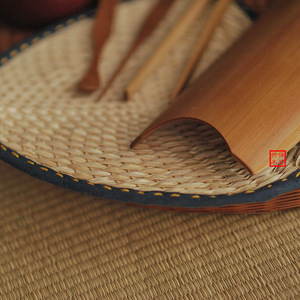 Cuillères à thé en bambou et bois Baoming, ensemble de 4 pièces, outils plats en bois pour la cérémonie du thé Kung Fu - Product Image 4