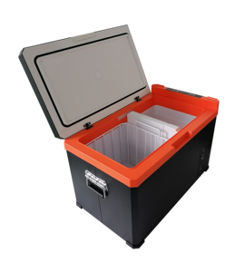 Réfrigérateur congélateur à énergie solaire à deux zones 12V 24V en matériau ABS avec compresseur pour la maison ou les régions éloignées - Product Image 6