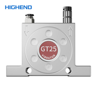 Turbinentyp Edelstahl GT-Serie Pulver Industrieller Pneumatischer Kugelvibrator Turbo-Vibrator für Trichter Pneumatischer Vibrator