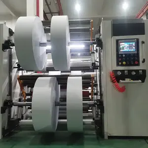 1600 मिमी रोल स्लेट मशीन स्वचालित लेबल जंबो पेपर रोल कटर स्लेट रेविंदर