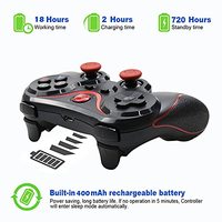 Controlador de Juegos Inalámbrico BT para Android, Mapeo de Teclas, Joysticks, Perfecto para PUBG/Fortnite/Teléfono Móvil/PC
