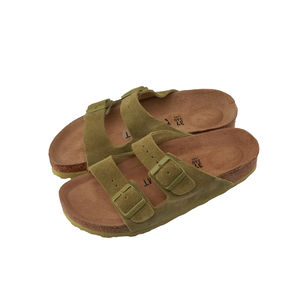 Sandales Birken en cuir véritable de luxe |   Semelle extérieure réglable en <span class=keywords><strong>EVA</strong></span> respectueuse de l'environnement, technologie Arizone |   Pantoufles en liège de qualité supérieure pour femmes - Product Image 1
