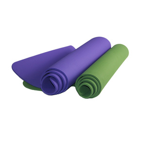 Colchoneta de <span class=keywords><strong>yoga</strong></span> antideslizante portátil con logotipo personalizado, goma duradera TPE de 6mm de espesor, fácil de limpiar con productos deportivos largos - Product Image 6