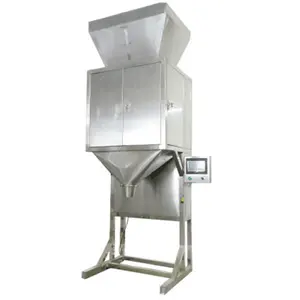 Double weighing system 6000g particles weighing filling machine