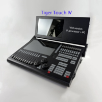 Console d'éclairage de scène professionnelle Titan V17 V18 Tiger Touch IV, console d'éclairage Tiger Touch II Arena Quartz, contrôleur DMX 512