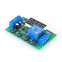 Déclencheur de cycle DC 5V 12V 24V 5A YYC-2S réglable LED temporisateur relais Module retard automatisation contrôle carte de commutation